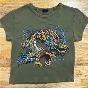 Urban Outfitters Dragon Baby Tee